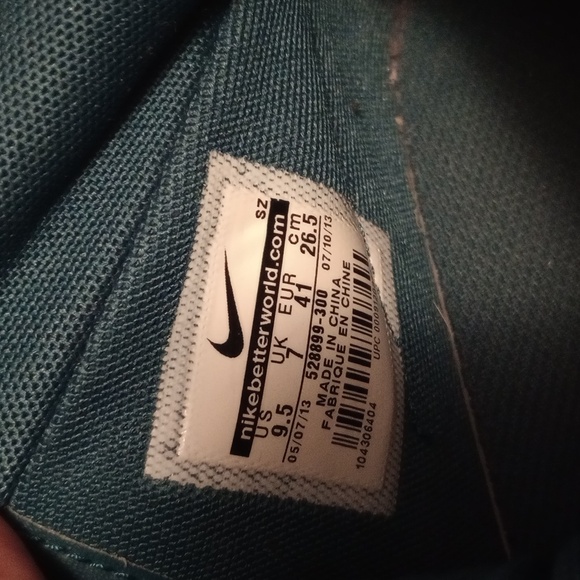 Nike Dunk Sky Hi Dark Sea Green Hidden Hedge Sneaker size 9.5 - Picture 11 of 11